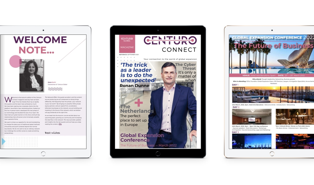 The third edition of our magazine: Centuro Connect is here