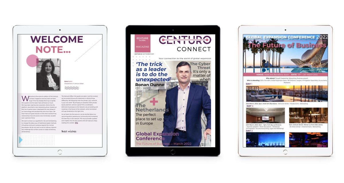 The third edition of our magazine: Centuro Connect is here