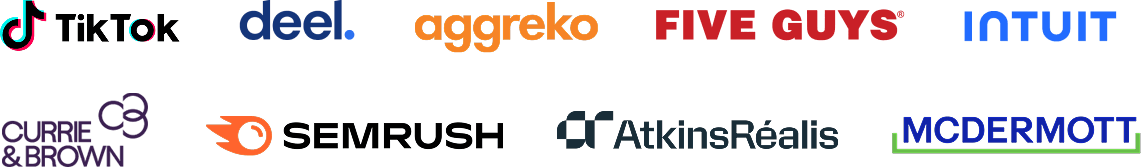 Centuro Global customer logos