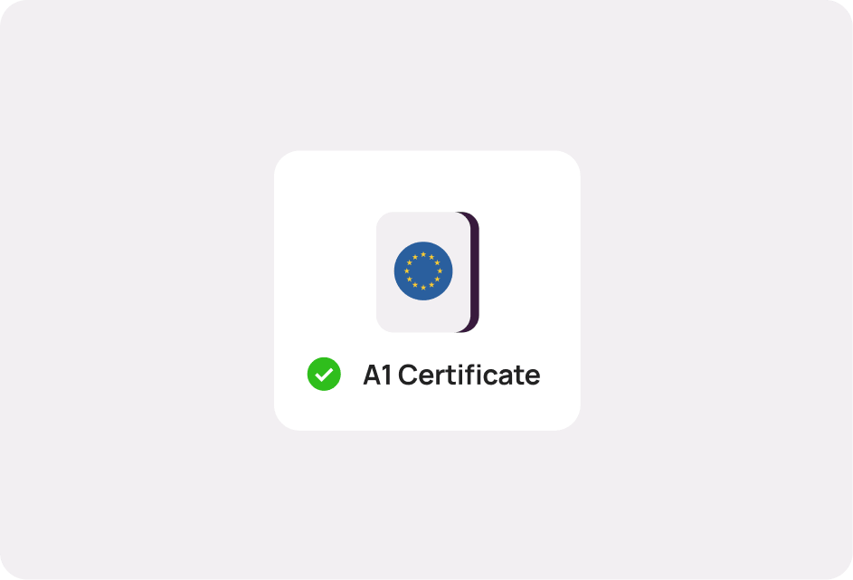 Get an A1 certificate to ensure cross-border compliance