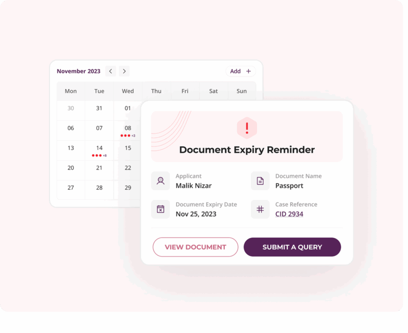 Stay organized, compliant, and audit-ready. 